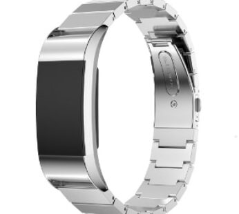 Special Offer KD Stainless Steel Strap for Fitbit Charge 2-Silver + Link removal tool