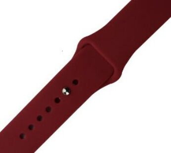 KD Silicone Strap for 42/44mm Apple Watch(M/L) – Red Wine
