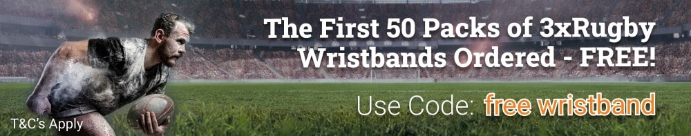 Free wristband promo banner